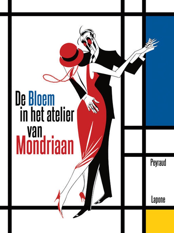 De Bloem in het Atelier van Mondriaan