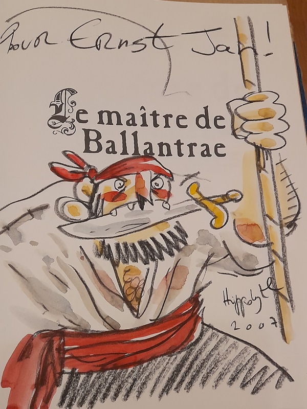 Gesigneerd (242) - Le maître de Ballantrae - Hippolyte