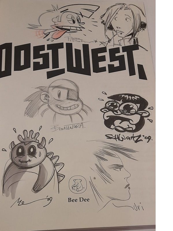 Gesigneerd (278) - Oost West - 6 tekenaars