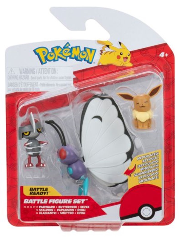 Pokémon Battle Figuren set 3-pack