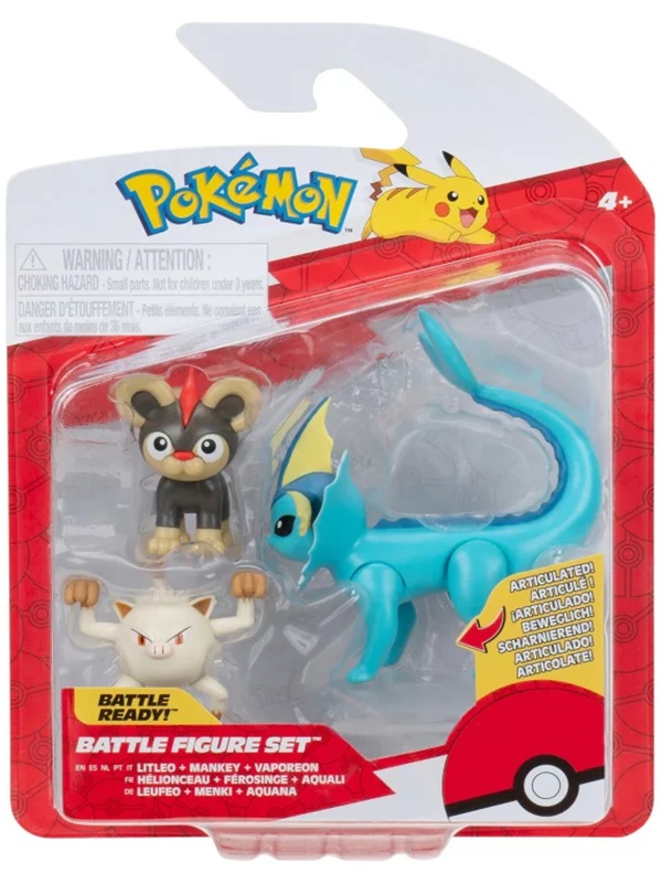 Pokémon Battle Figuren set 3-pack